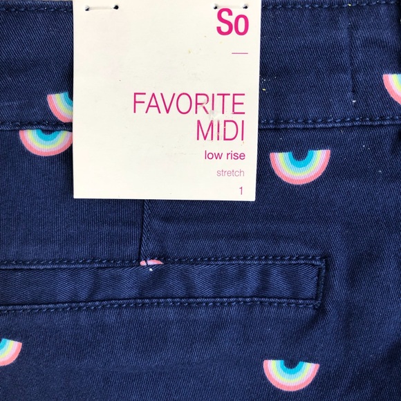 Low Rise Rainbow Shorts - Picture 5 of 6